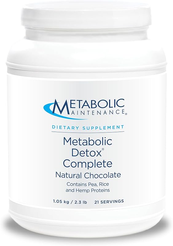 Metabolic Maintenance Metabolic Detox Complete, Chocolate, 2.3 lbs