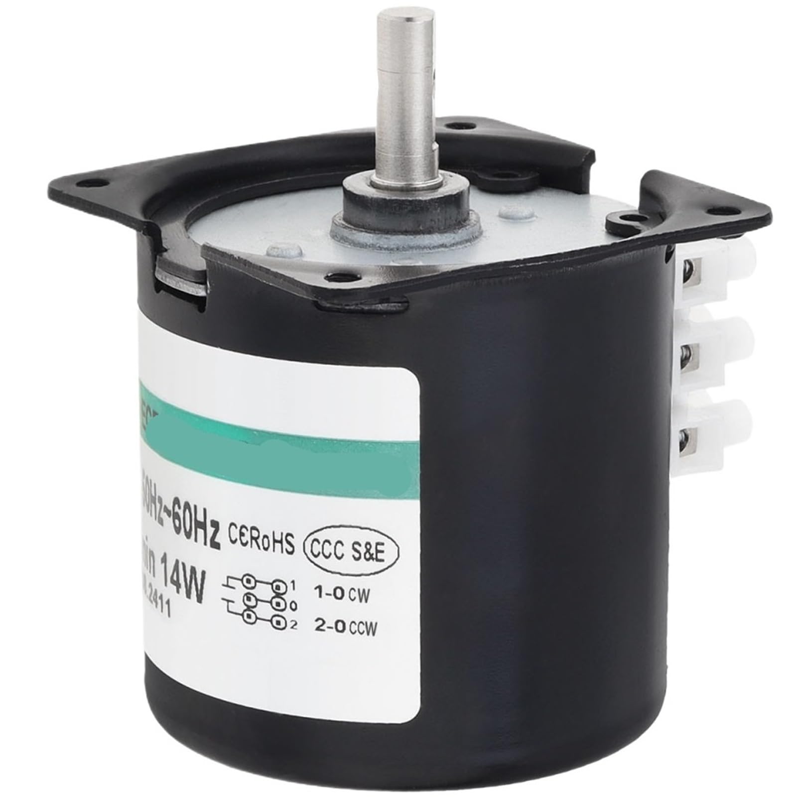 60KTYZ Synchron-Getriebemotor, AC 220 V, 2,5–80 U/min, Permanentmagnet-Mikro-Elektromotor mit hohem Drehmoment(80rpm)