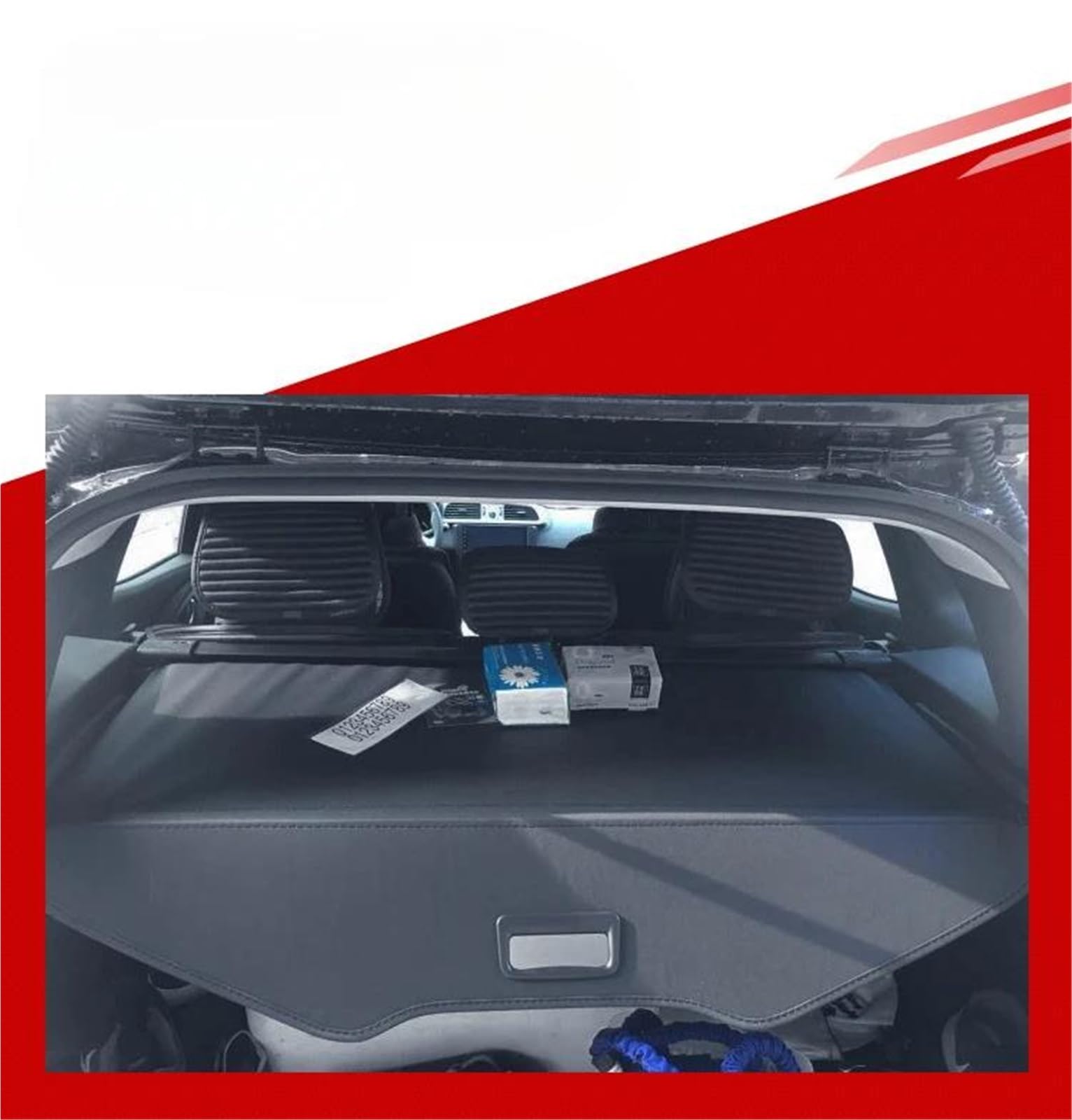 Cache-Bagages Couverture De Coffre Pour Kadjar 2010 – 2018 Organisateur D'accessoires Voiture Bouclier Sécurité Rideau Bagages Arrière Cloison Confidentialité ction Sécurité Rideau Séparation