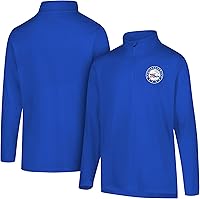 Vista 22 de Ultra Game Mens NBA Official Quarter Zip Long Sleeve Pullover T-Shirt Color del