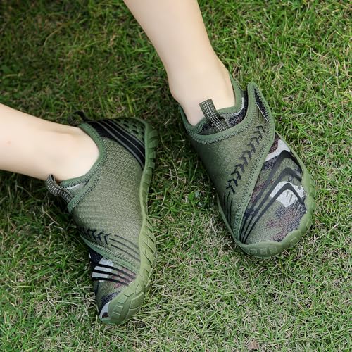 Image of UBFEN Kids Water Shoes for Boys Girls Quick-Dry Swim Aqua Socks | Lightweight, Barefoot-style, Perfect for Water parks, Beach, Pool, Kayak, Creek Hiking, Camping, Toddler, Little Kid, Big Kid