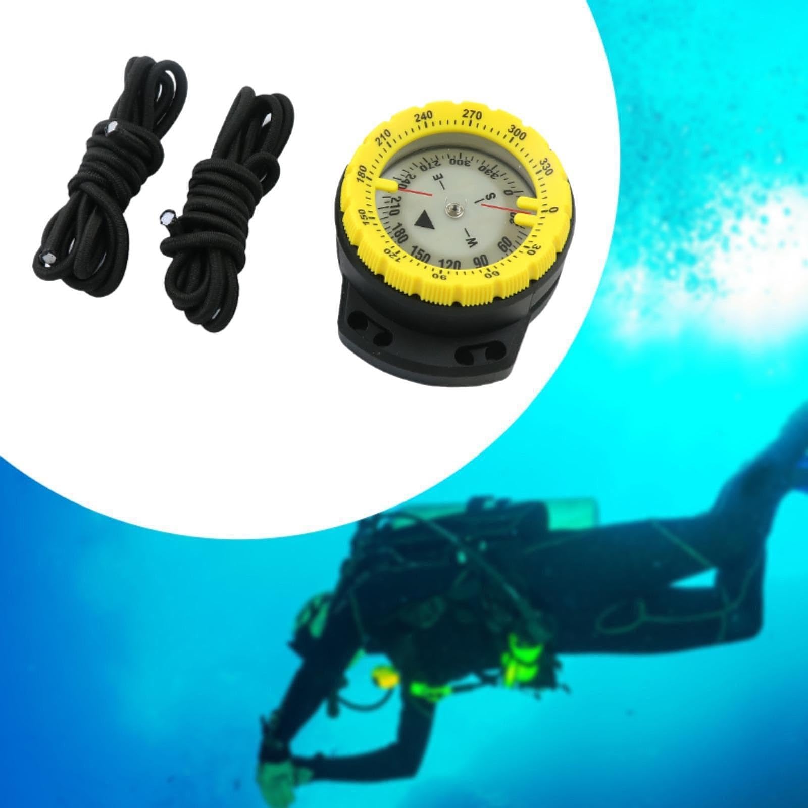 Bussola Subacquea, Bussola da Campeggio, Bussola Impermeabile per Kayak, Attrezzatura Subacquea per Campeggio, Vela, Immersioni, Escursionismo
