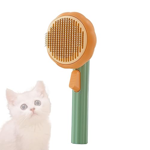 XSRNVTL Cepillo para gatos Peine para gatos Masaje al gato Masaje autolimpiante pelo de gato Eliminación de pulgas Vida cómoda para gatos (blanco) disponible en Yaxa Colombia