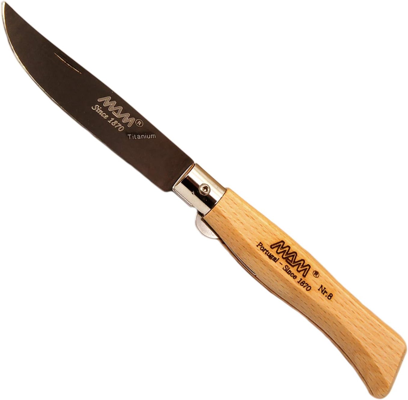 mam Linerlock Black Titanium