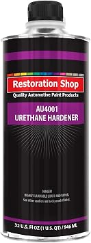 Restoration Shop AU4001 Urethane Hardener 1 Quart Can - Use AU Series Acylic Urethane Paint Colors