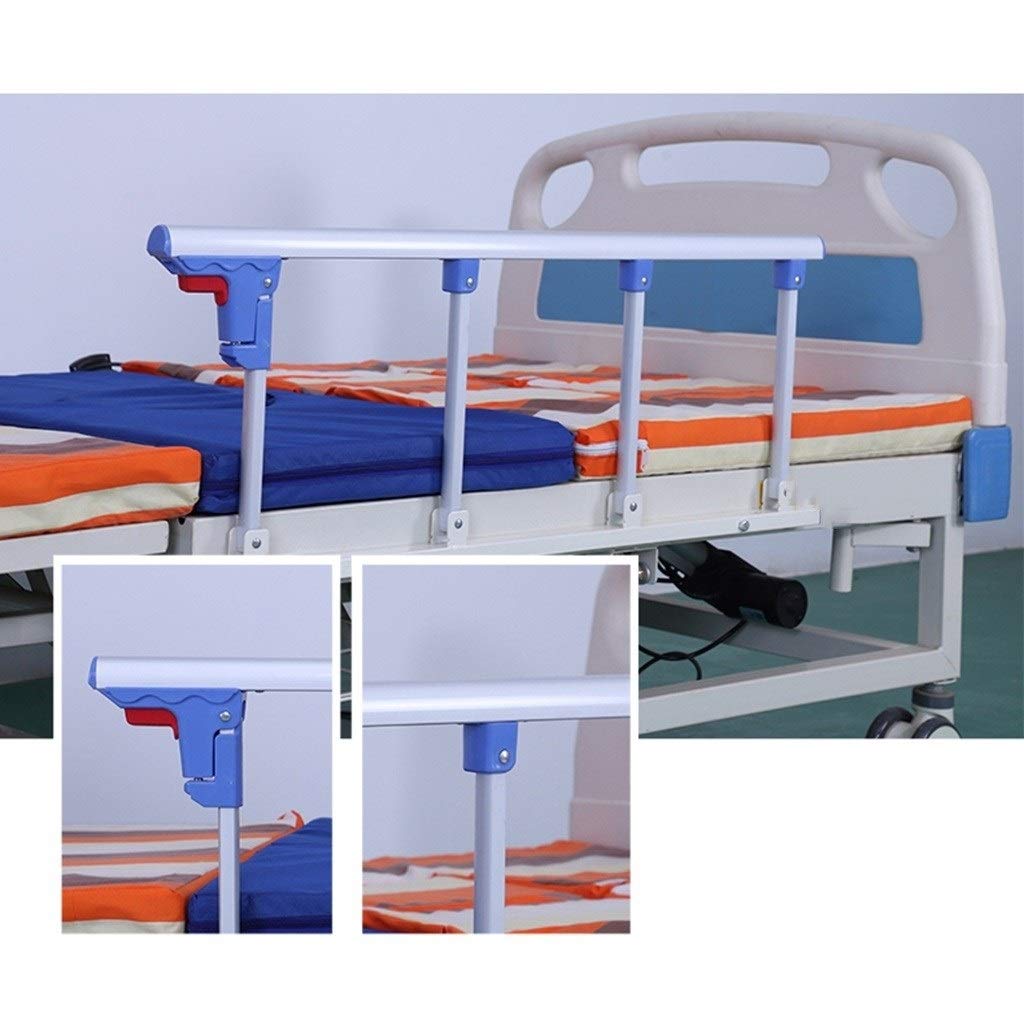 Barandillas de Cama para Personas Mayores, Barandilla de Seguridad for Cama Plegable de Aluminio for Adultos Mayores discapacitados 95x40cm