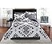 Mainstays Classic Noir Bed In A Bag Bedding Set, FULL