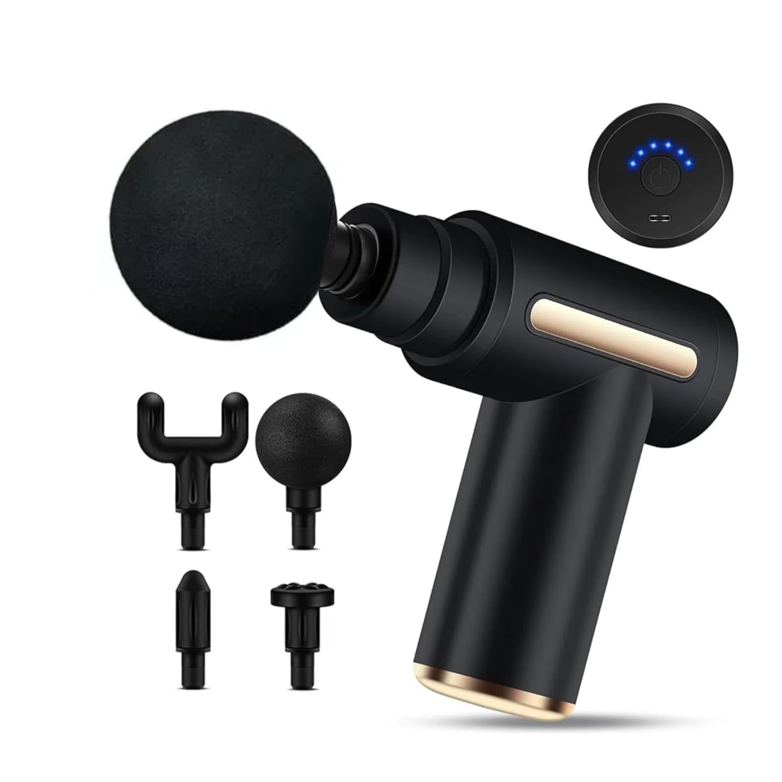 Amazon | K&T 筋膜リリース ミニ 4種類のヘッド付き 軽量 コンパクト