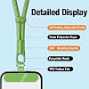 Funda y correa para Poco X3 Pro - Negro+Verde | 6.67" cubierta protectora 2 en 1 con cordón desmontable y accesorio, correa antideslizante y anti-pérdida 7