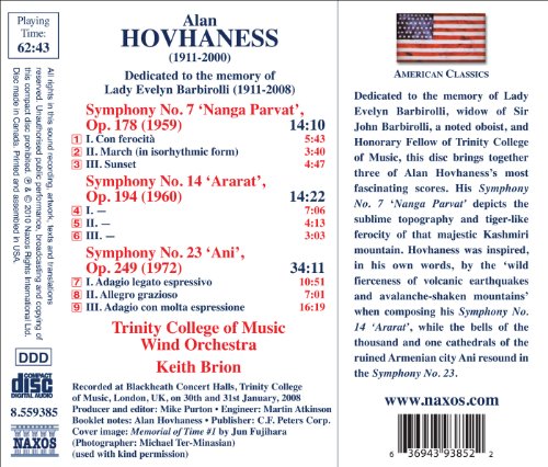 Sinfonia N.7, N.14, N.23