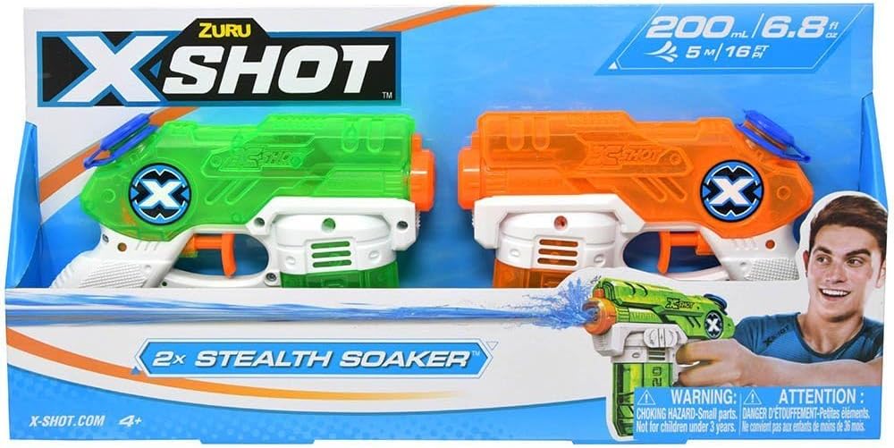 Zuru X-Shot 2 Pack Small Stealth Soaker