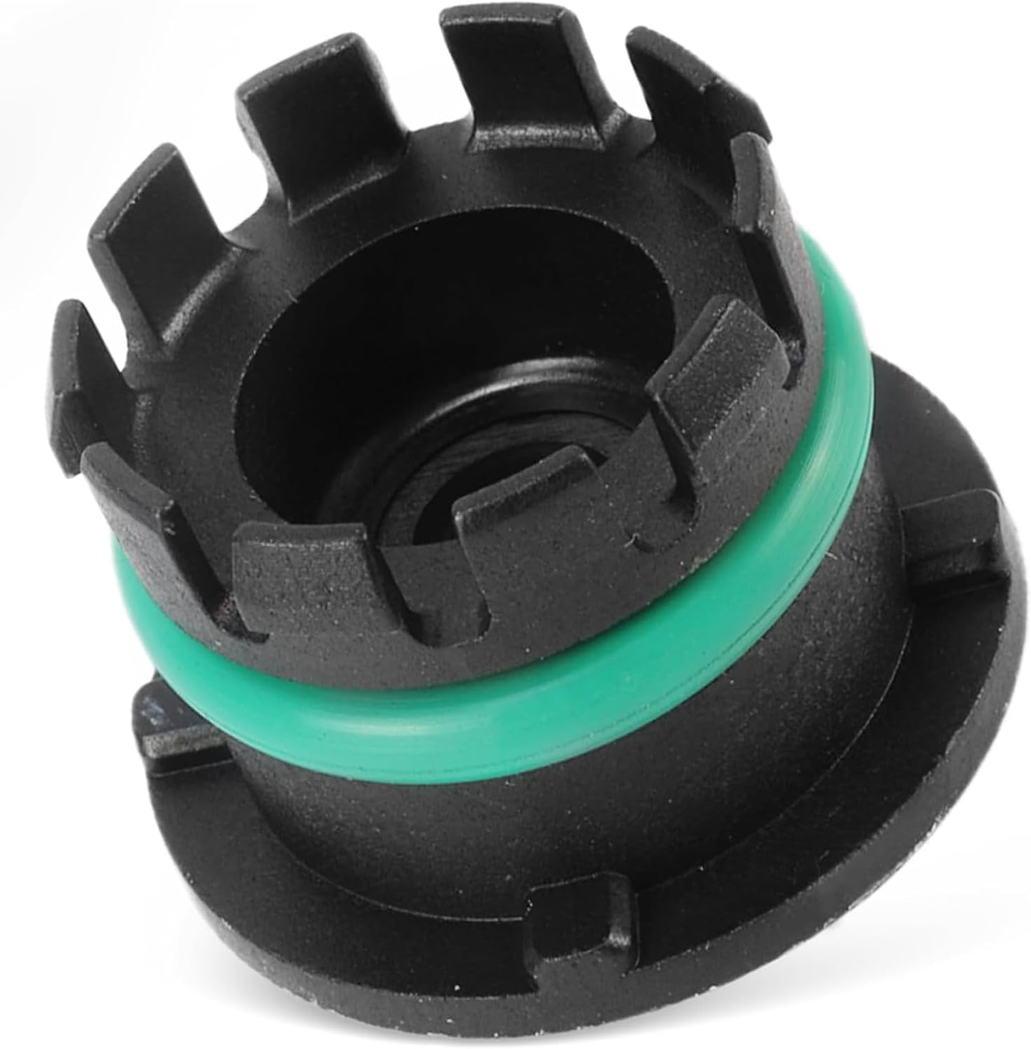 Crankshaft Front Cap Engine Timing Cover for Land Rover New Range Rover Evoque 2019-2021 Replace LR135858 1Pcs Black and Green