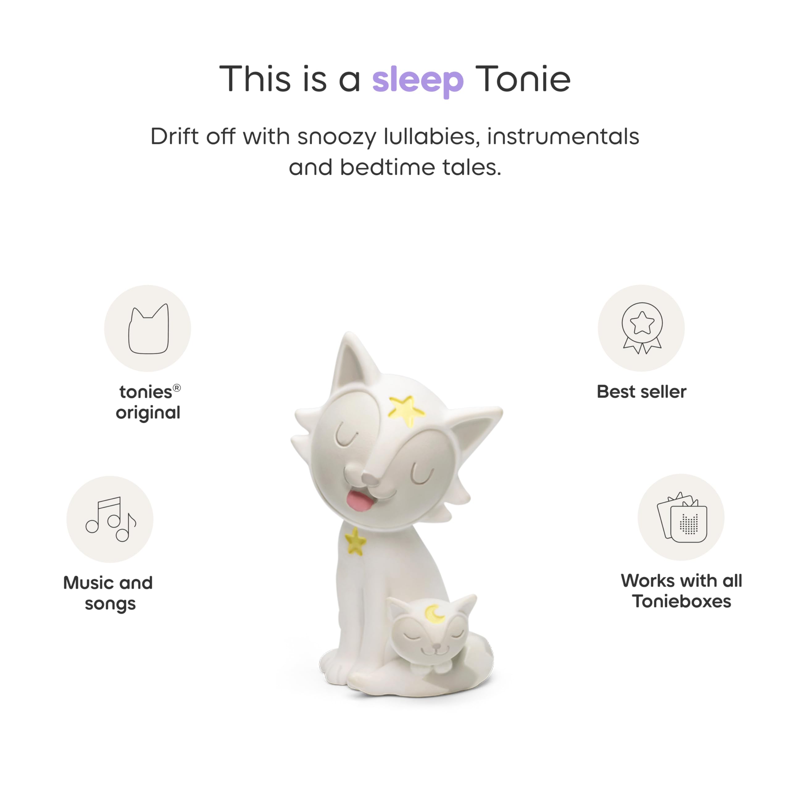 Figura de juguete para niños de personaje de juego de audio de tiempo de siesta de ruido blanco 4