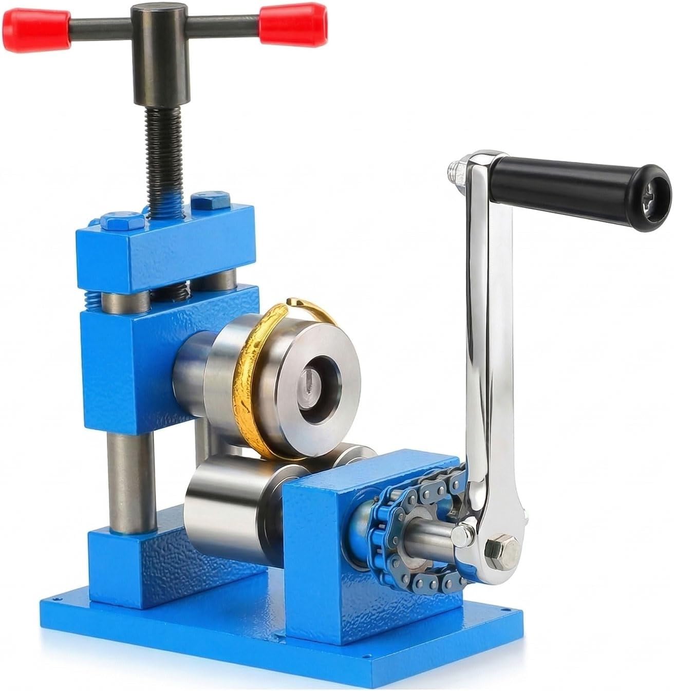 Jewelry Rolling Mill Ring Bender Bracelet Making Machine Press Tool