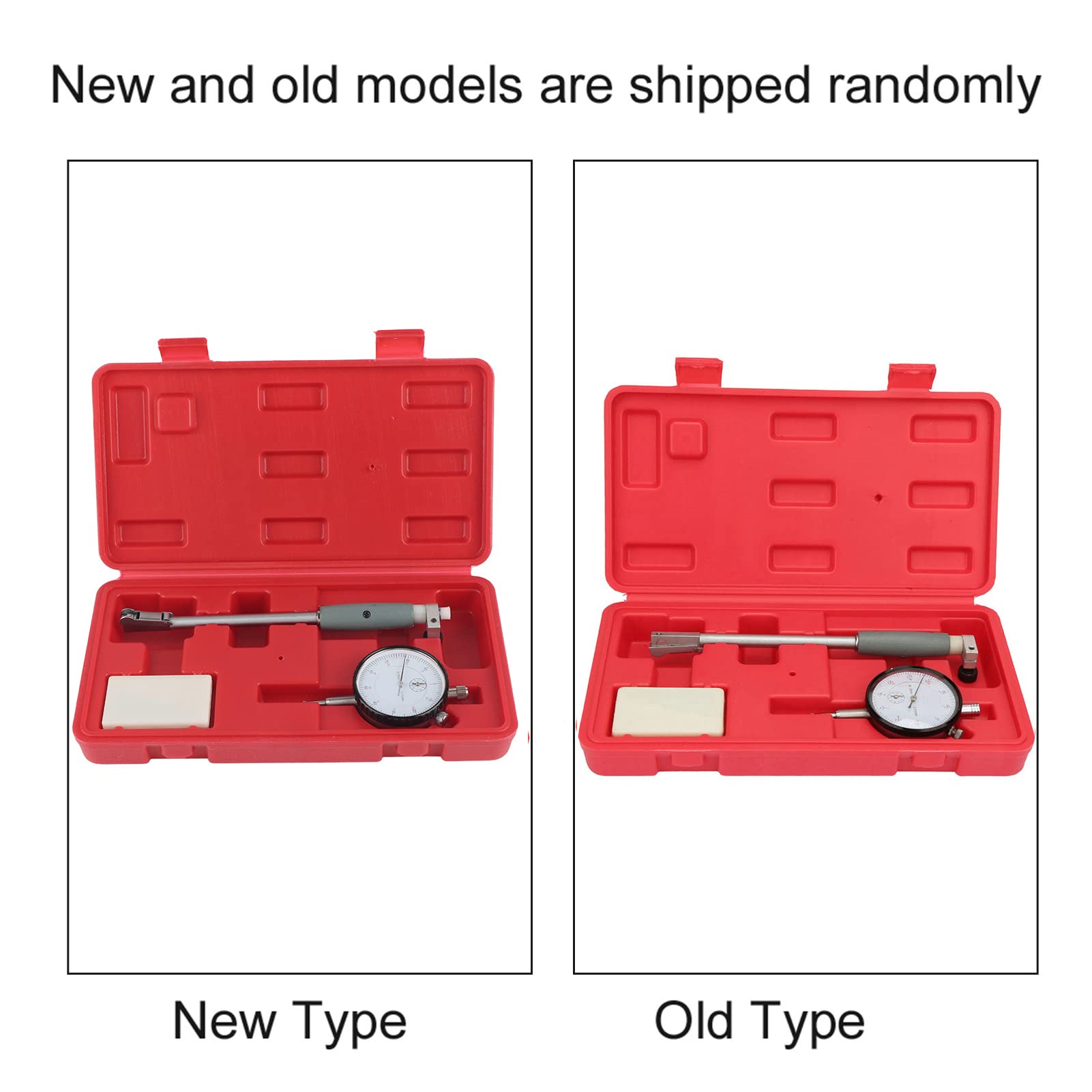 Respicefinem Dial Bore Gauge 18-35mm with Precision Dial Indicator 0.01mm Accuracy Steel Construction for Inner Diameter Measurement with Storage Case