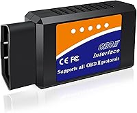 Vista 8 de Escáner OBD2 Bluetooth 4.0 para Auto, Lector de Códigos para iPhone iOS Android Windows, Adaptador Auto OBD2 OBDII, Herramienta de Diagnóstico