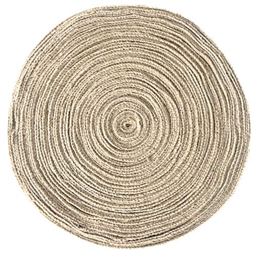 Burlap Ribbon by The Roll. Huge 50 Yards Jute Spool by Drency. 3 Inch