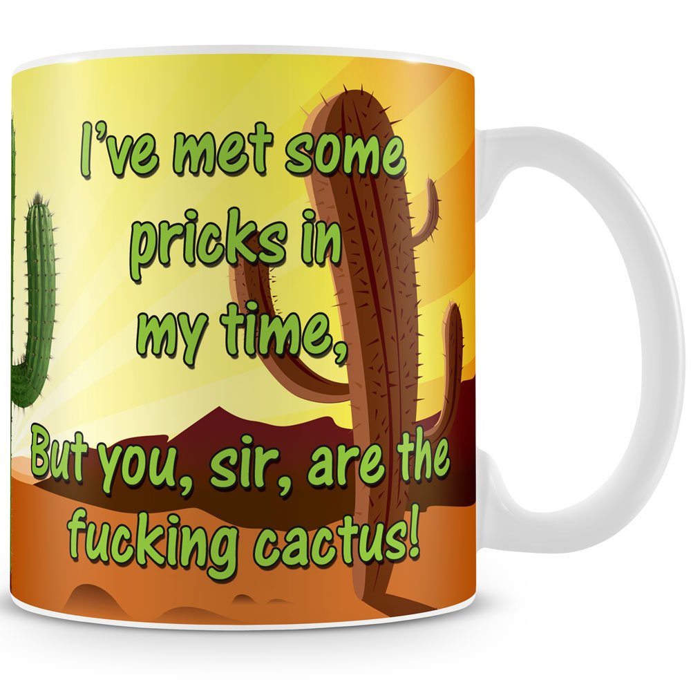 personalised4u I've met some pricks in my time... Ceramic Coffee Mug