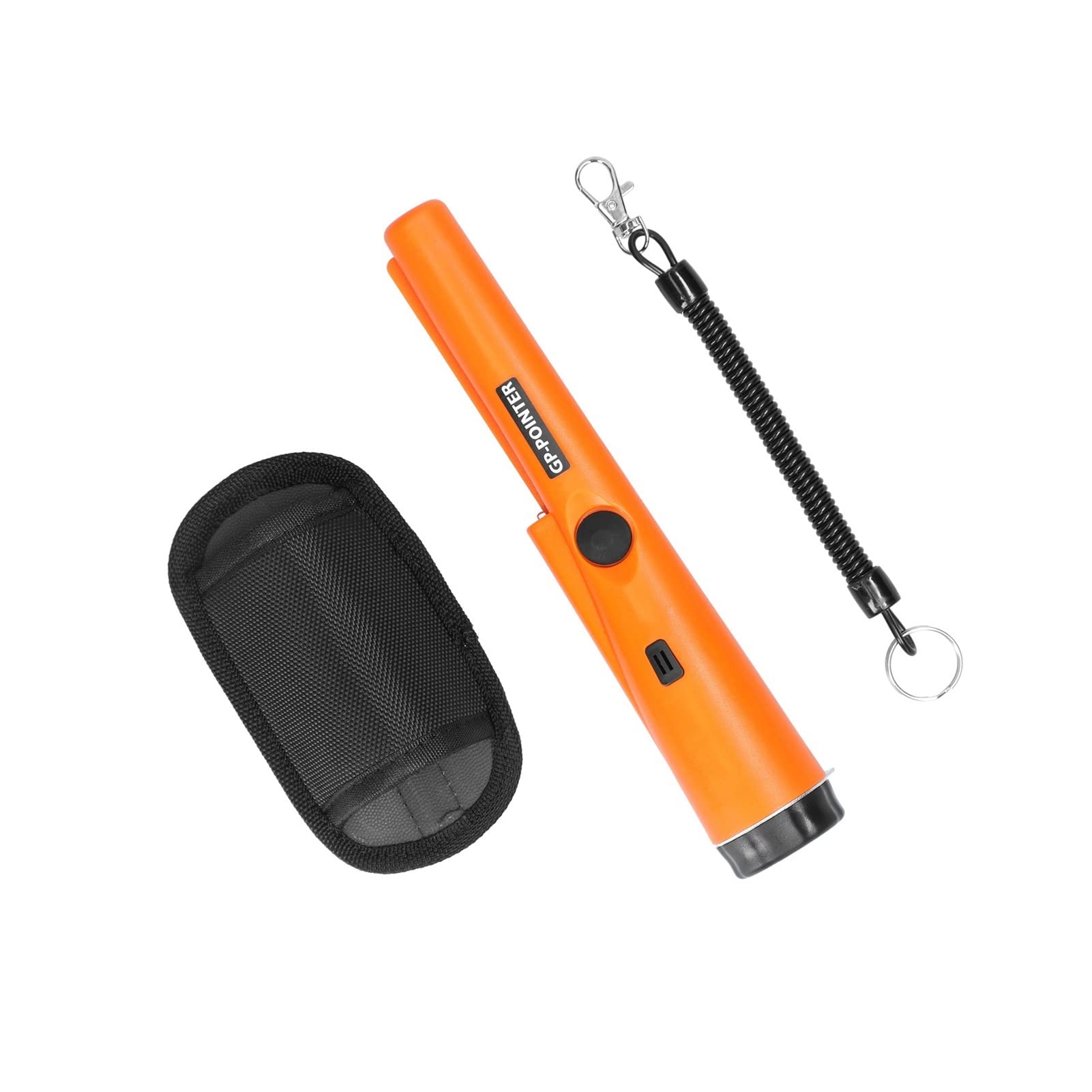 大人用金属探知機 ハンドヘルド金属探知機 コイン位置決め装置 ポータブル金属探知機 金属探知機 金属探知機、ハンドヘルド金属探知機、HS-16 IP  68防水金属探知機ポインタ、高感度携帯用カバー宝探しツール金属探知機（オレンジ レンタル・販売】ハンディ型金属探知機 ...