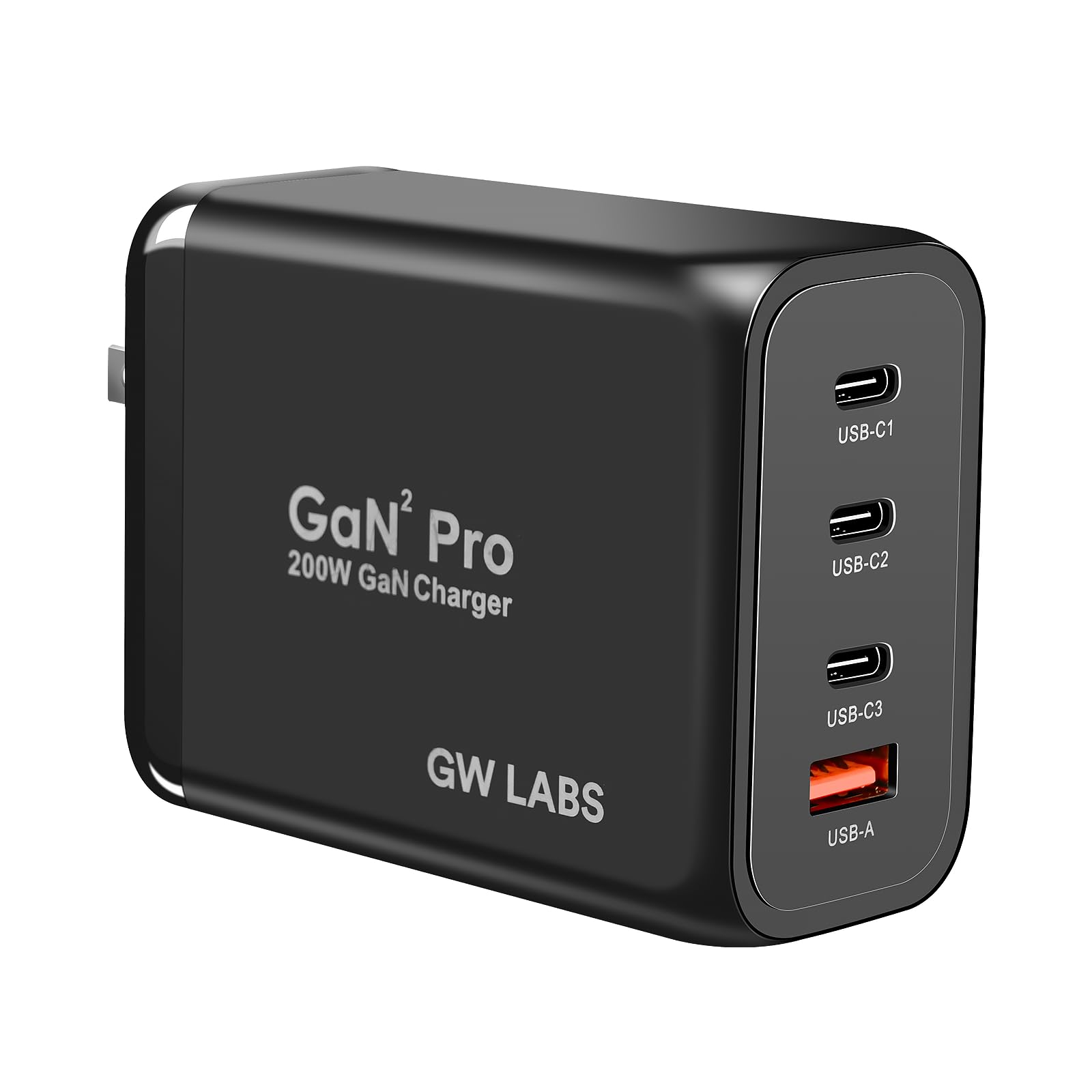 Amazon | GEWUCHARGER 4ポート200W充電器 [USB-C X3&USB-A]全ポートPD3