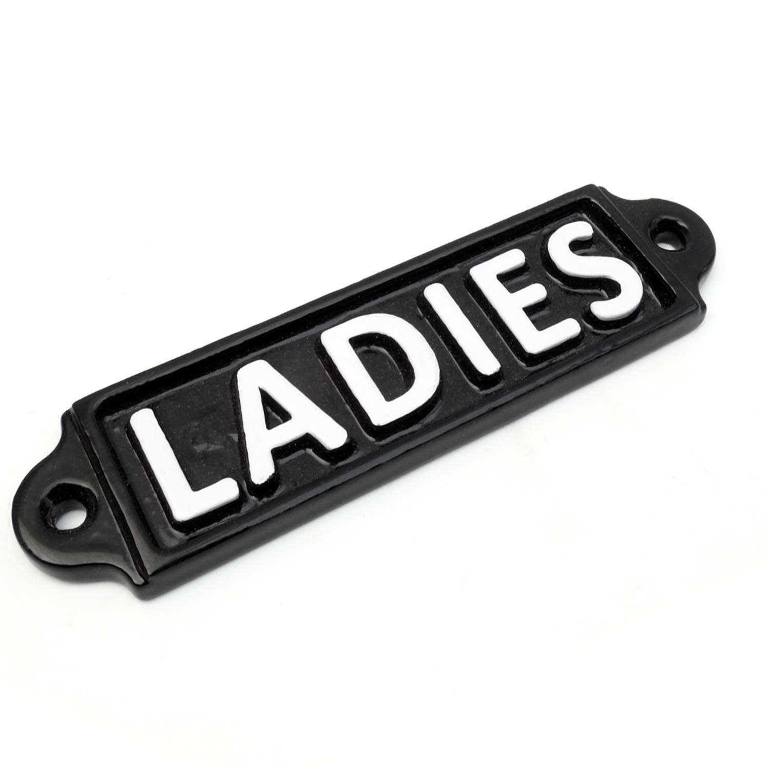 Jones & Grey - 'LADIES' Vintage Style Cast Metal Wall Door Toilet Sign