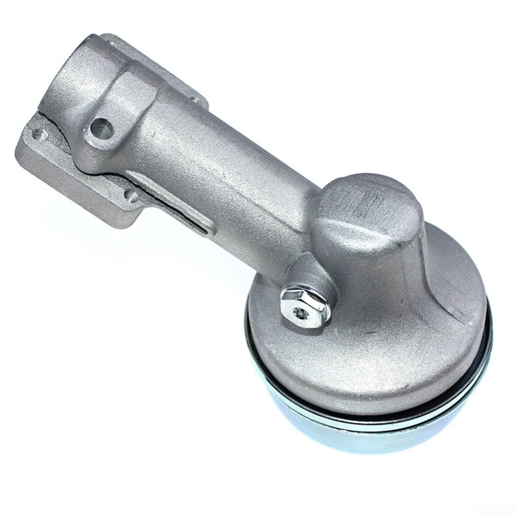 Eawfgtuw Cabezal de engranaje de repuesto para FSA130R FSA135, conjunto de caja de cambios de recortadora de acero con interfaz estándar, cabezal de accionamiento de desbrozadora de baja vibración