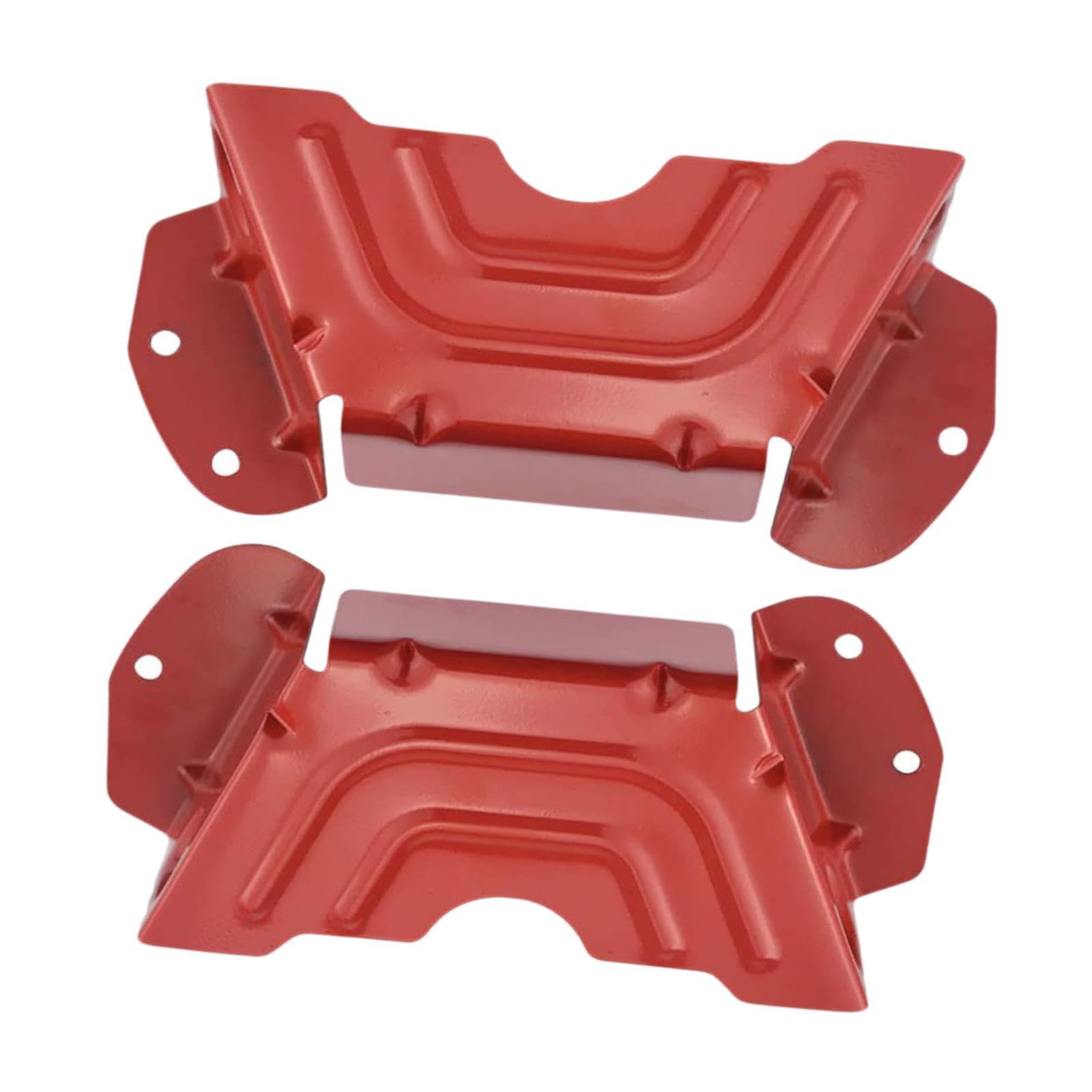 2 Piezas de La Cubierta de La, Cubierta de La Correa Del Husillo de de Césped, Accesorios para Herramientas de Jardín, Cubiert, Rojo