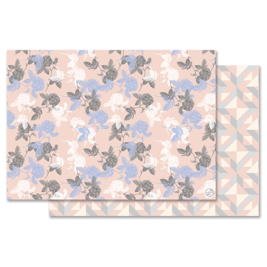 Mince Emballage Papier de Carbone Papier Double Face Disponible résistant à l'usure et Durable 128g épaisseur de la Saint-Valentin Souple (Taille : 3 Sheets)