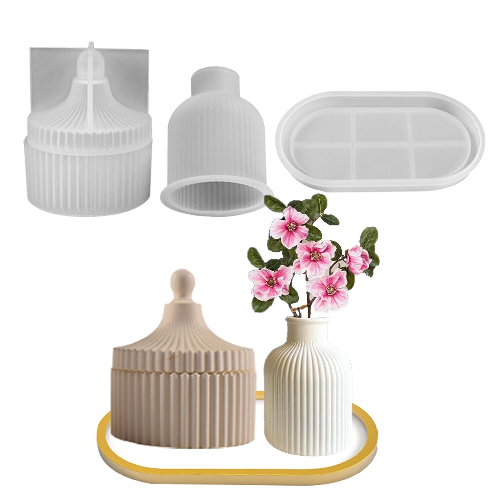 Moule vase résine époxy pour créer des rangements sans bulles