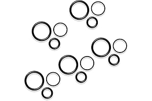98209800 Air Relief Valve O-Ring Kit for Pool/Spa Air Pressure Relief Valves (15 Pack).