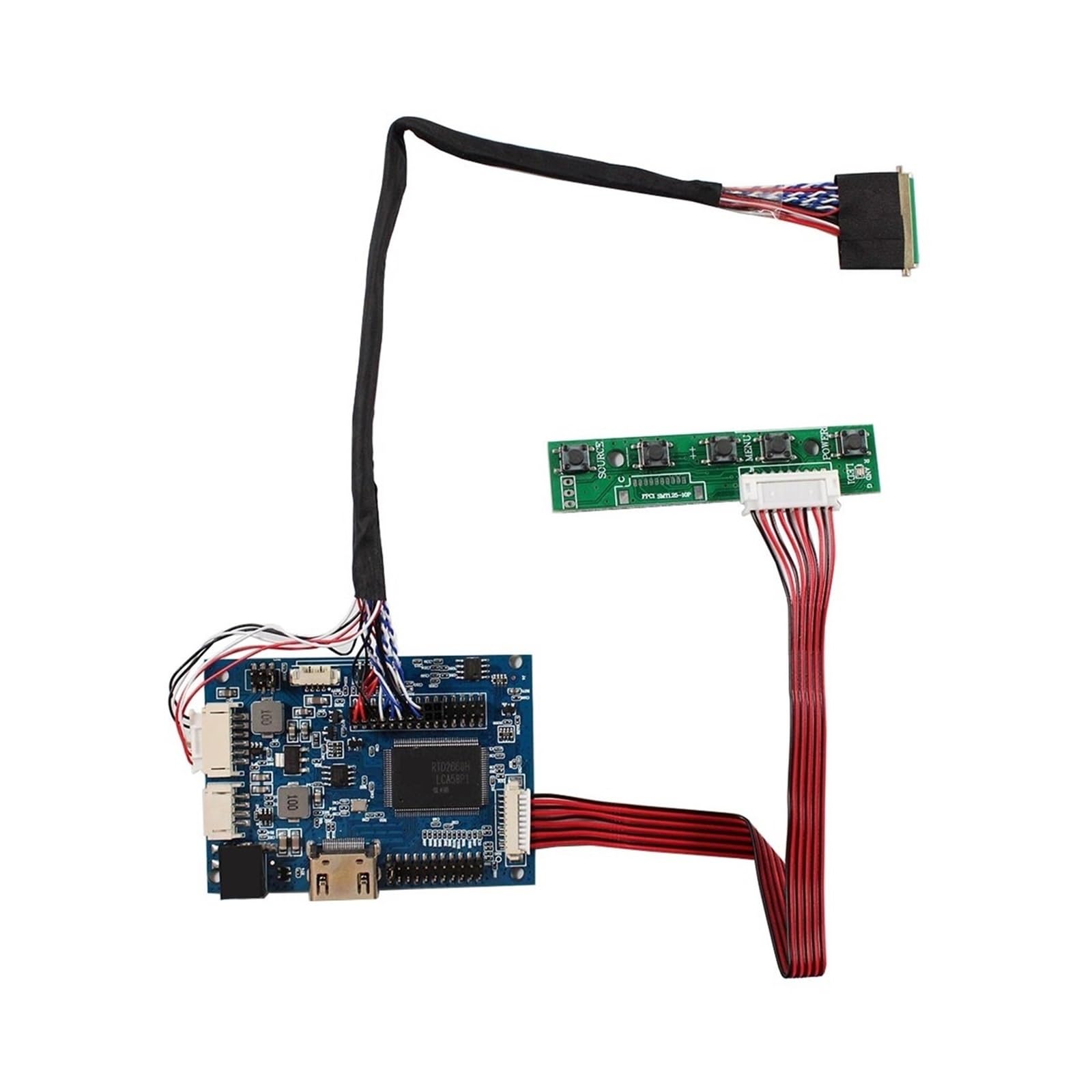 QQTD665BET LCD Controller Board Fit For 10.1" BP101WX1-206 GV101WXM-N85 EV101WXM-N10 Screen