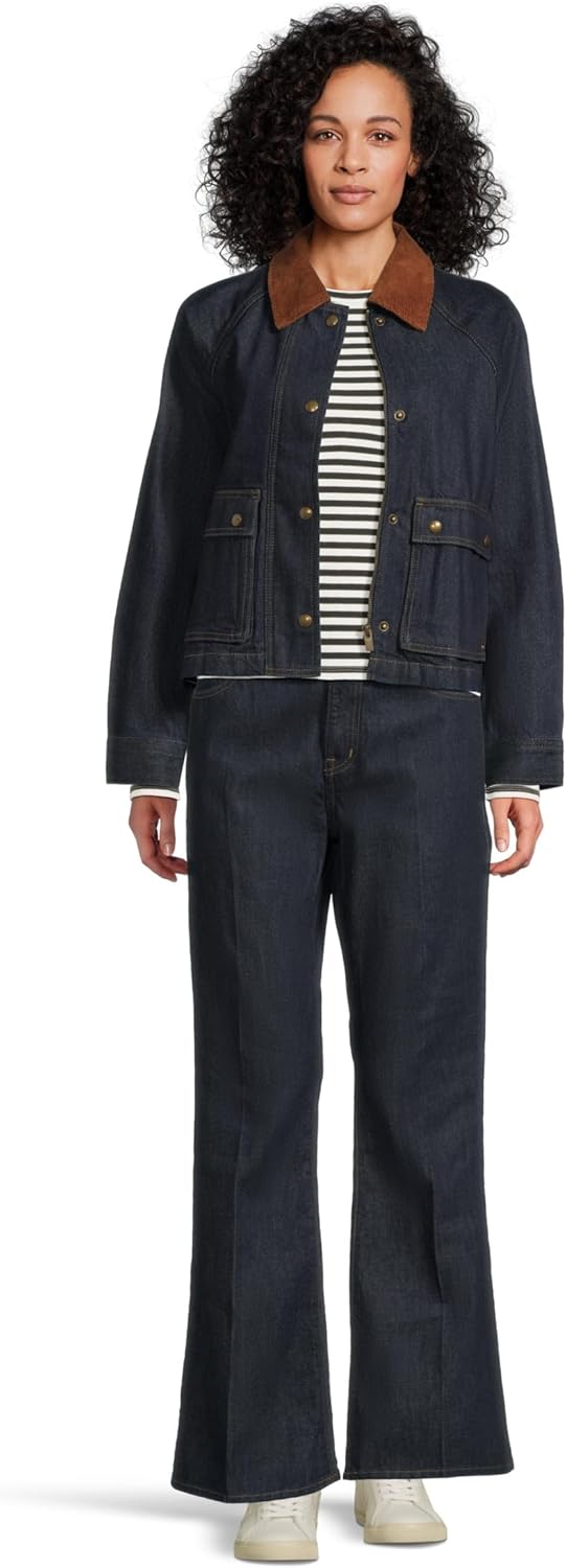 Madewell Women's Easy Puff Long Sleeve Stripe - Image 6