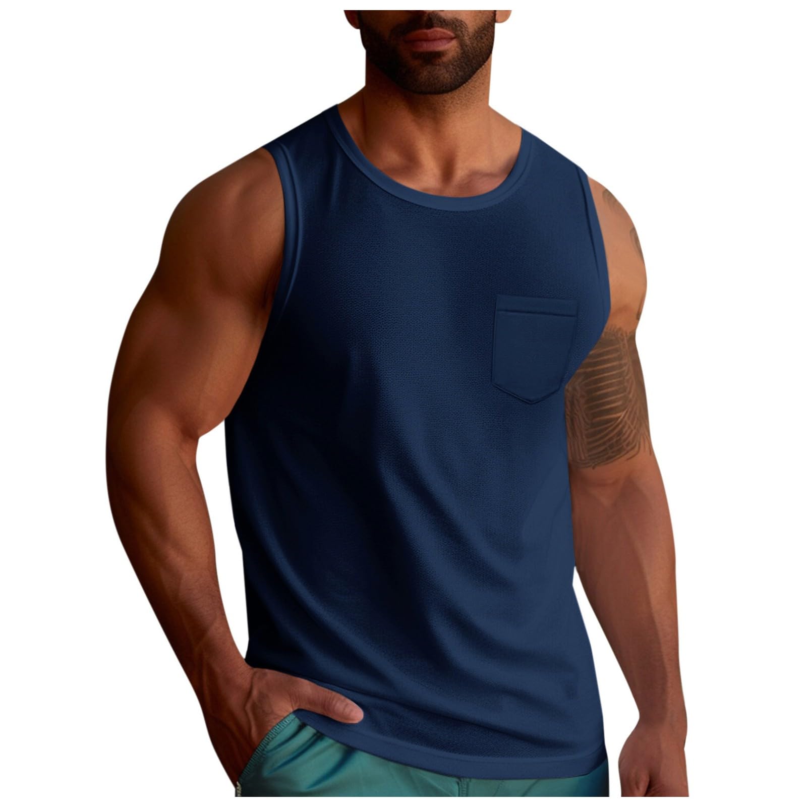 Tank Top Herren Ärmellos - Atmungsaktives Muskelshirt Für Fitness & Workout