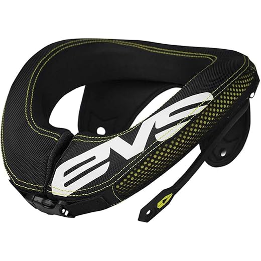 EVS Sports 112053-0110 R3 Race Collar (Black, Small)