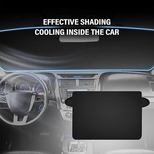 Miniatura 6 de Cubierta magnética para parabrisas de hielo y nieve, cubierta antirrobo para parabrisas de automóvil con 5 imanes invisibles, protector de