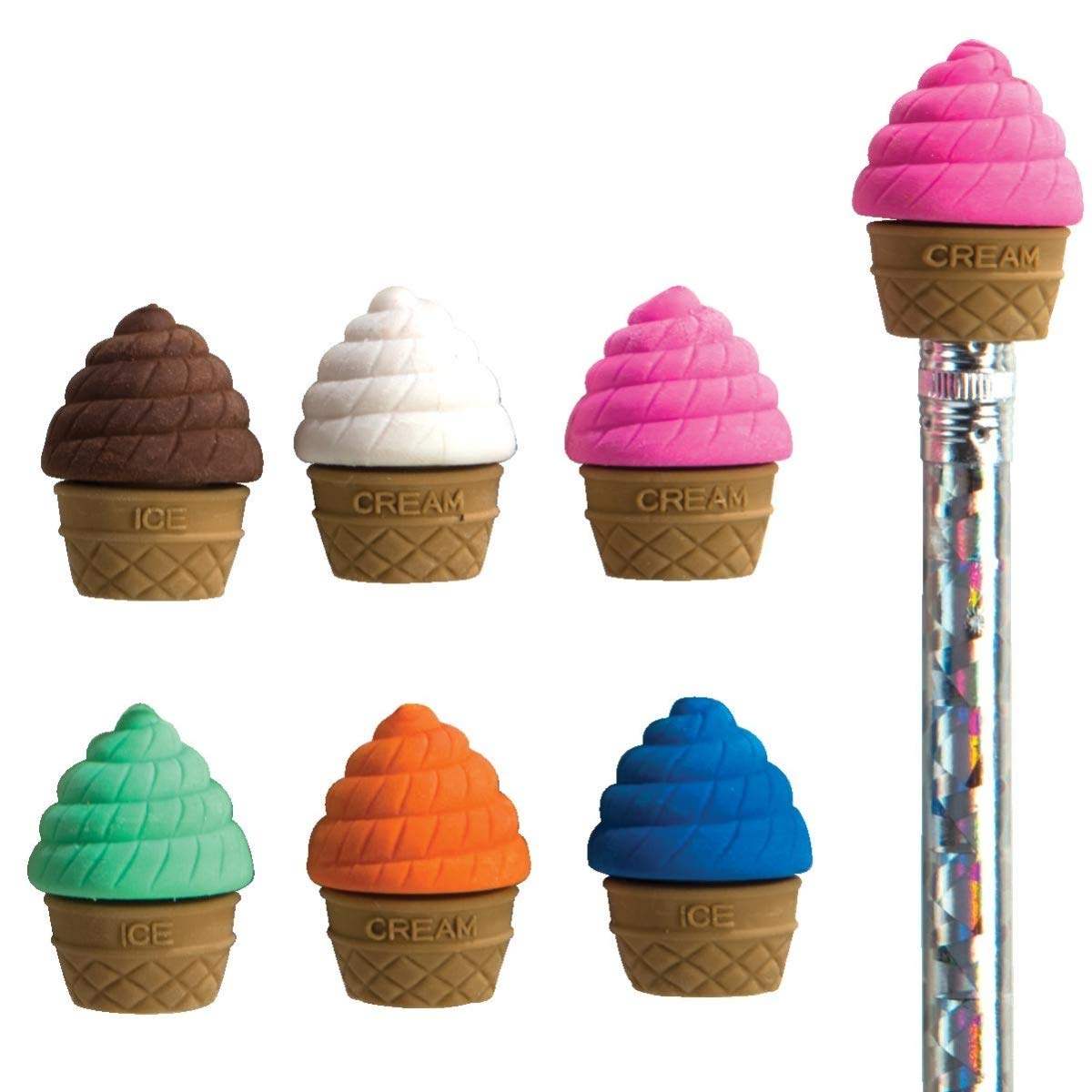 Ice Cream Shoppe Eraser Topper (Units per case: 120)