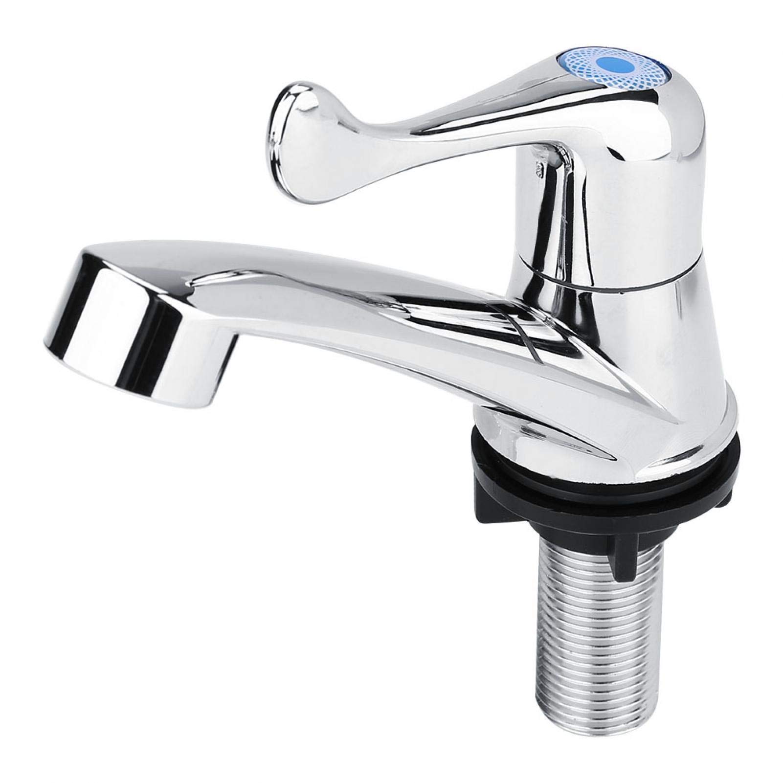 Single Cold Water Faucet ABS Plastic Single Cold Faucet Water Tap for Bathroom Basin Kitchen Sink Tail G1