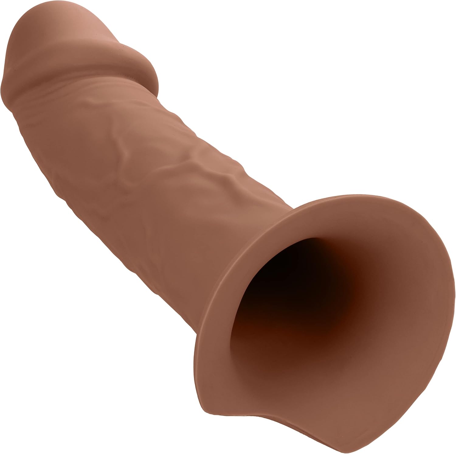 CalExotics Performance Maxx Life-Like Extension with Harness, Silicone 2-Inch Length Added Penis Sleeve - Brown SE-1633-35-3