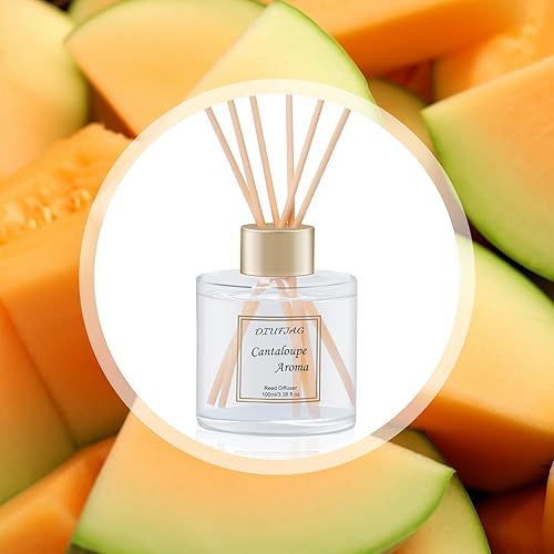 Miniatura 2 de Difusor de aroma de 3.4 fl oz con 6 varillas de fibra, juego de difusor de varillas de 3.5 onzas, difusor de fragancias de aromaterapia,