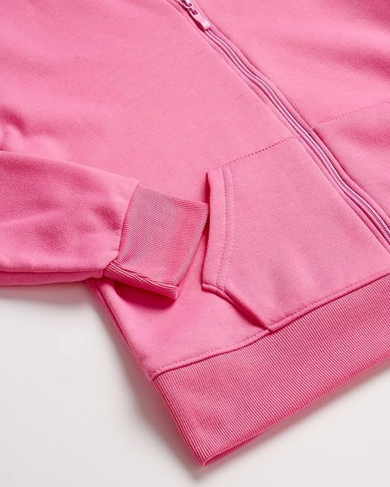 Real Love Girls Sweat Suit Set - 2 Piece Soft Fleece Zip Up Hoodie and Jogger Sweatpants for Girls (Sizes:7-16) - Image 3