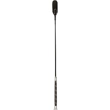 Dublin Leather Touch Dressage Whip, Black, 43"