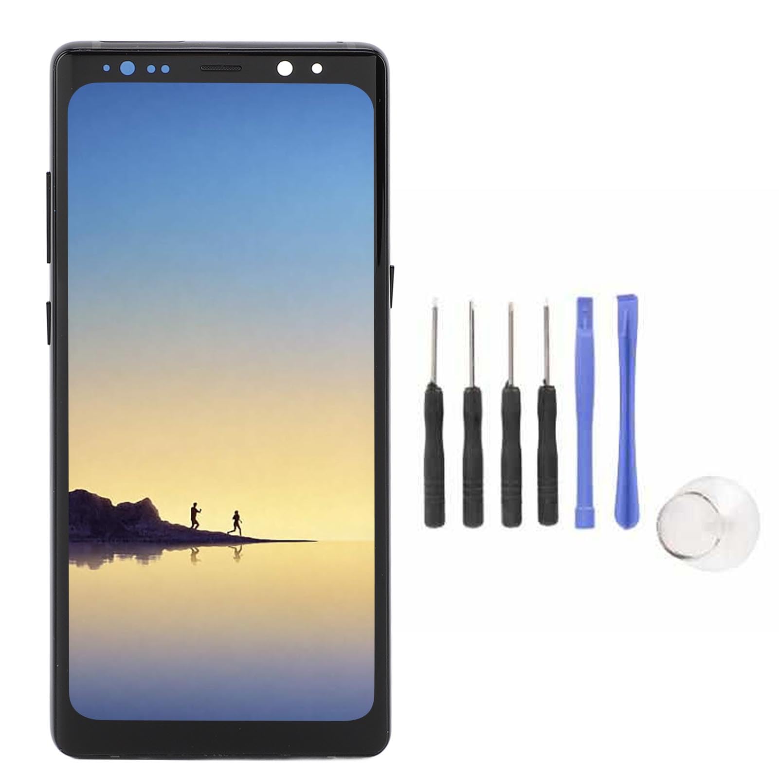 SIXRUN Wymiana Ekranu do Note 8, 1440x2960 TFT LCD (BLACK)
