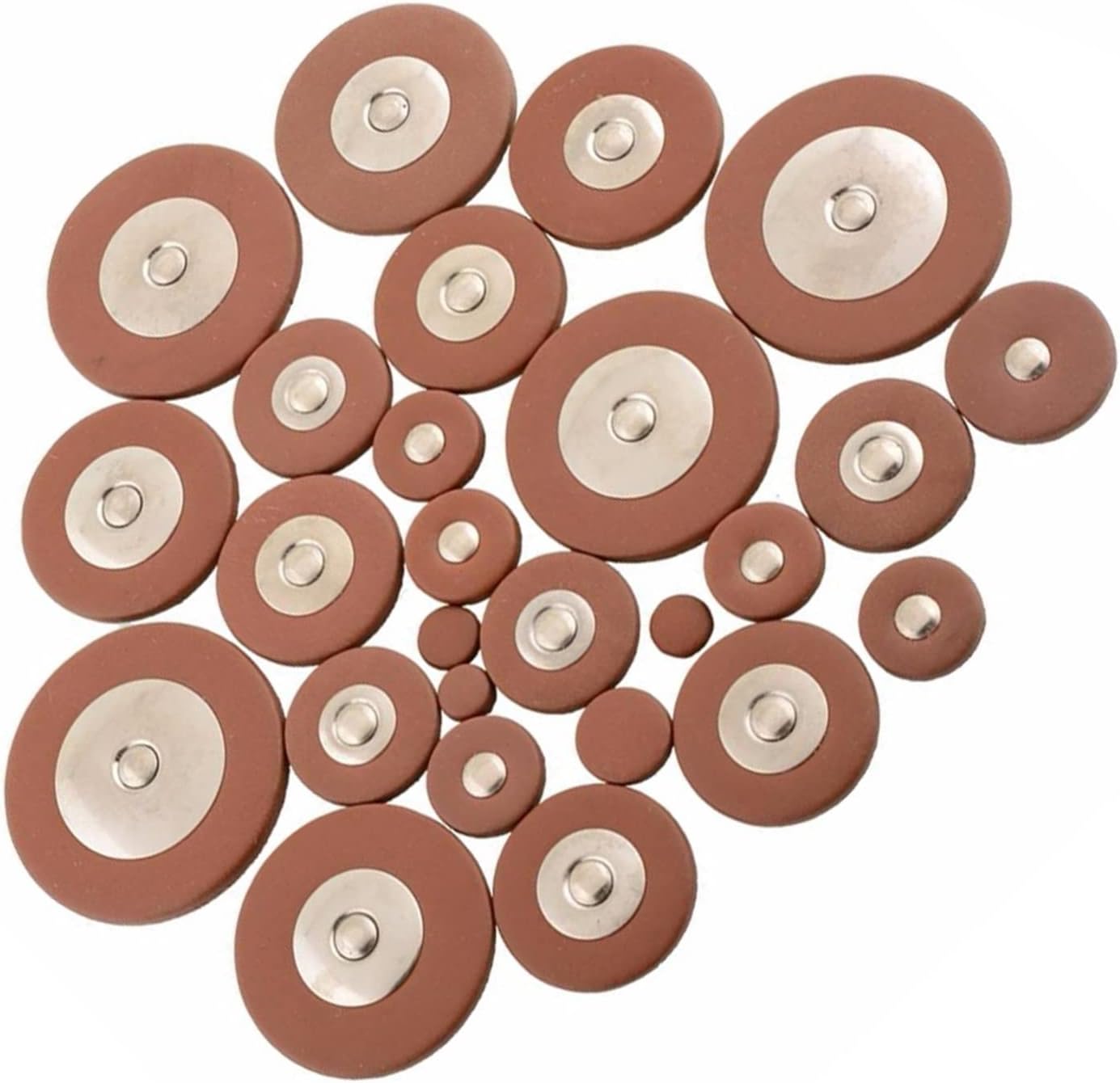 Saxophone Accessories Professional Leather Saxophone Sax Pads Replacement Woodwind Musical Instruments Parts & Accessories