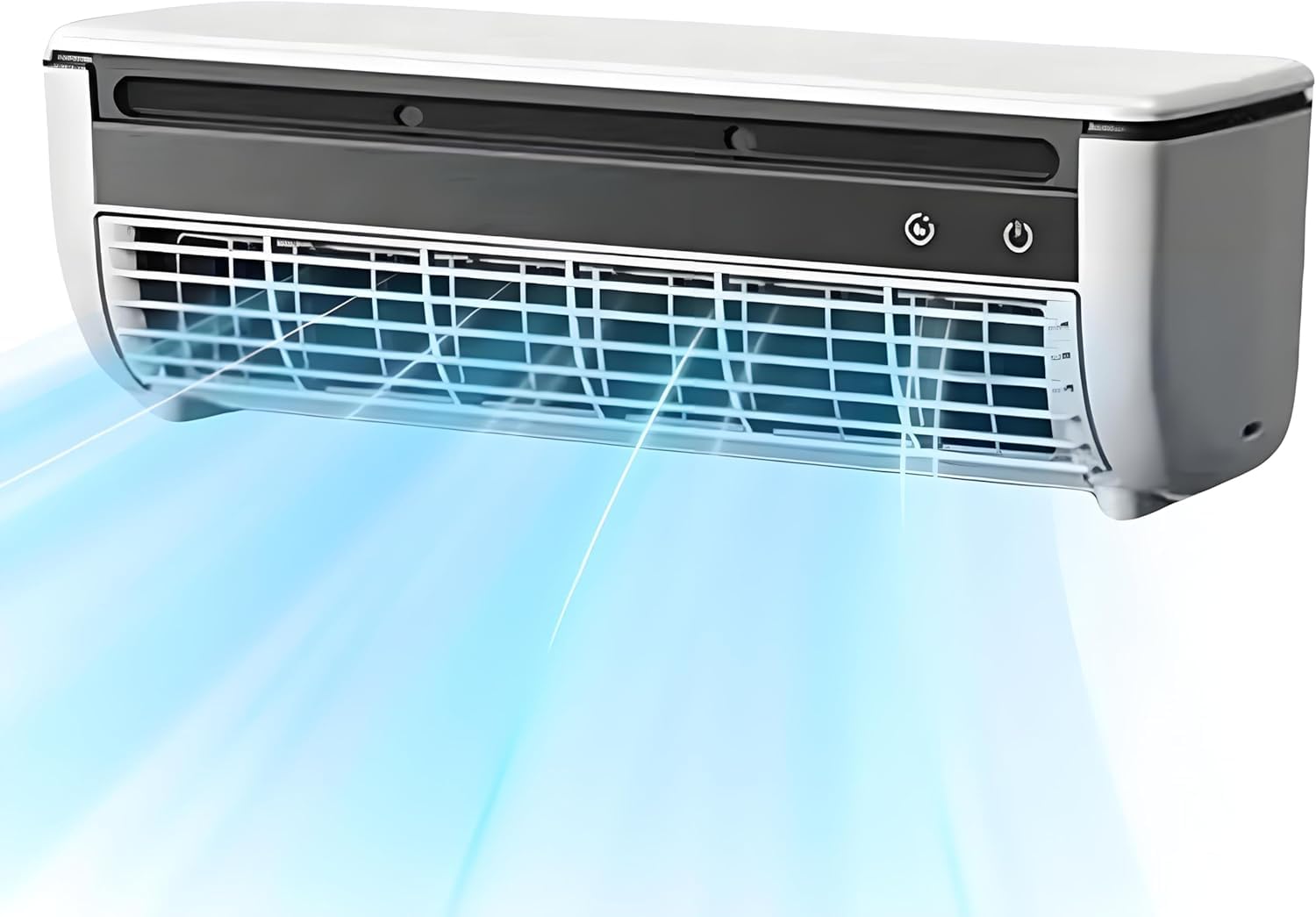 Aire acondicionado de pared sin conductos de bajo consumo con refrigeración compacta