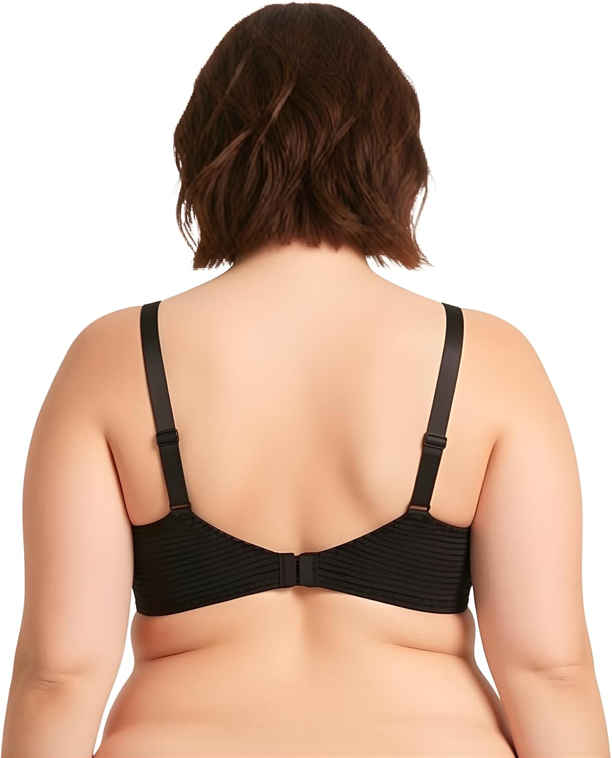 Curve Muse Women's Plus Size Minimizer Unlined Underwire Full Coverage Bra-2 or 3pack
