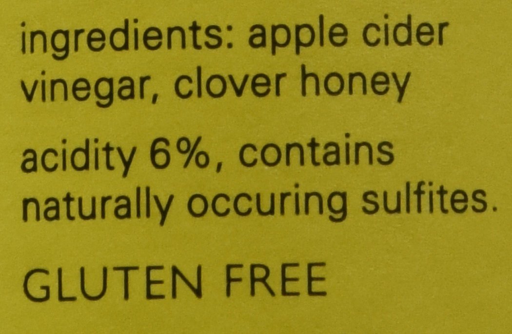 O Honey Apple Sparkling Sonoma Cider Vinegar, 6.8 Fl Oz