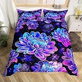 L'ensemble comprend : 1 Housse de couette (220 x 240 cm), 2 taies d'oreiller (65 x 65 cm). Cet ensemble de housses de couette décoratives ne comprend pas de couette ou de doudou.