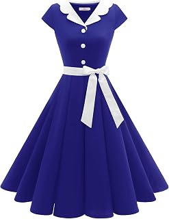 Amazon Co Jp ブルー ワンピース ドレス レディース 服 ファッション小物