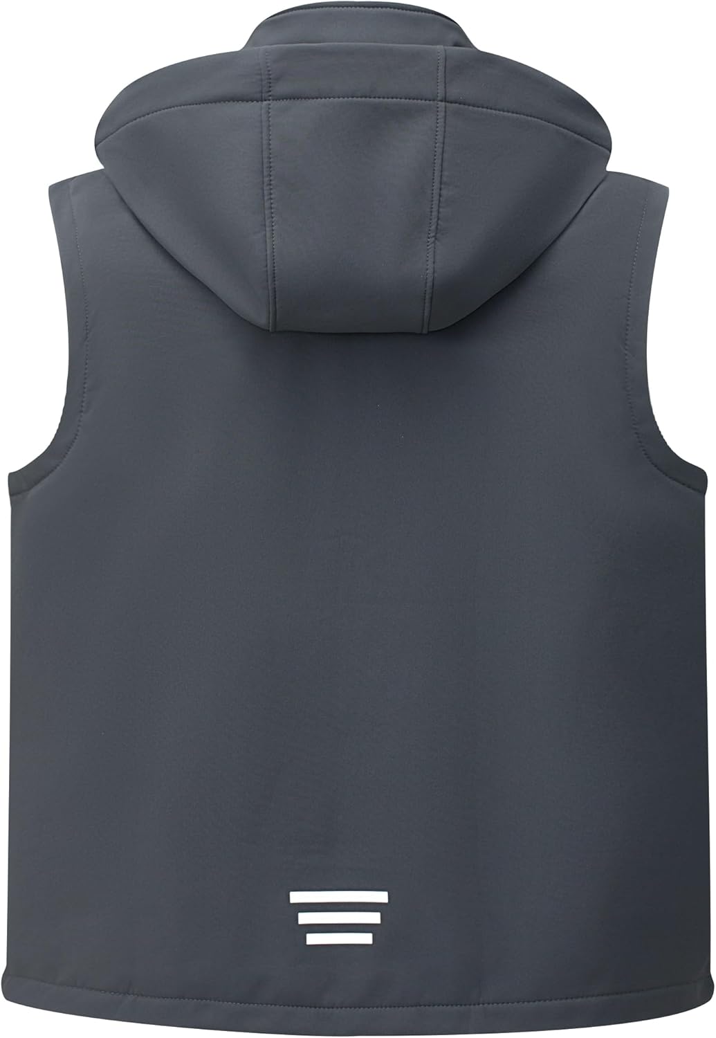 KVE Men's Softshell Vest Windproof Lightweight Golf Vest Outerwear with Pockets, Sleeveless Jacket for Sports - Image 2