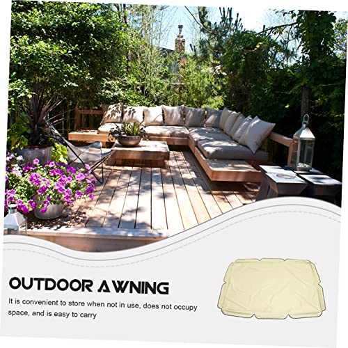 Housse balancelle jardin imperméable facile à poser pour préserver le tissu